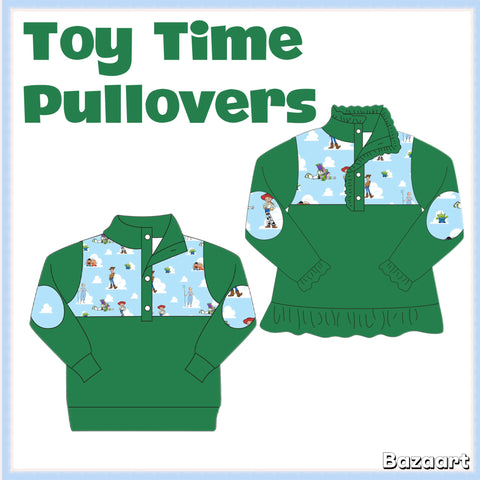 Toy Time Pullovers - eta January