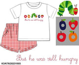 preorder 130 eta June EXTRAS- hungry caterpillar - but he was hungry boys set