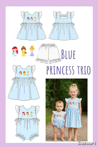 Blue princess trio - eta May