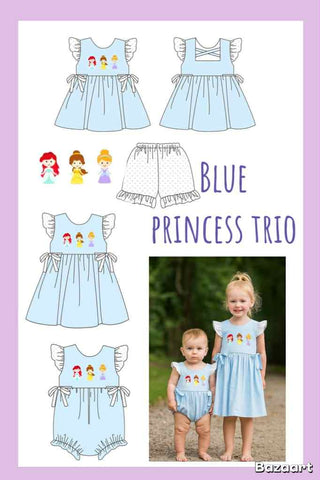 Blue princess trio - eta May