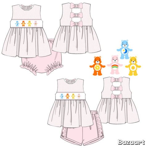 preorder 18 eta September care bears smocks