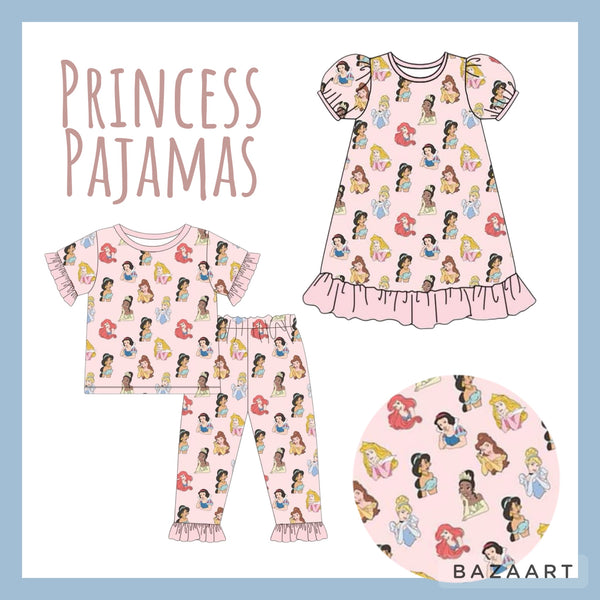 Princess pajama eta July