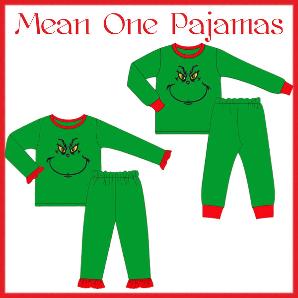 Mean One Pajamas Collection - ETA September