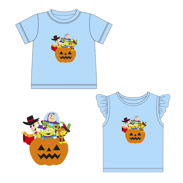 Toy Friends Halloween Appliqué Shirts - ETA August