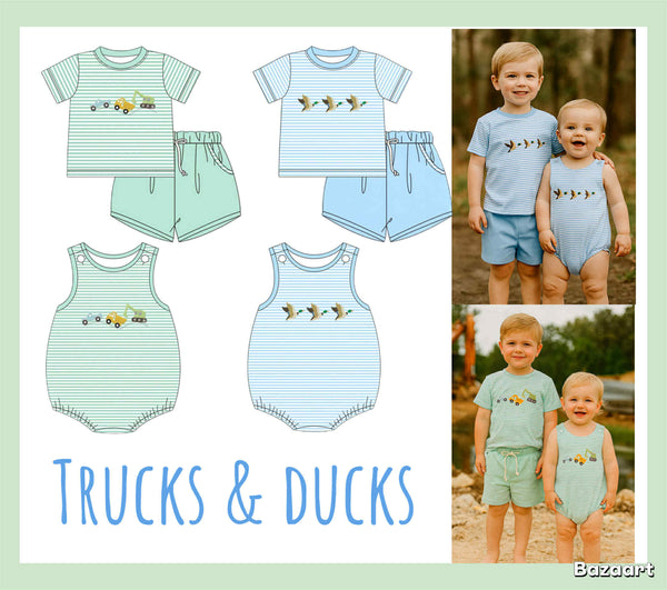 Trucks & ducks   - ETA March