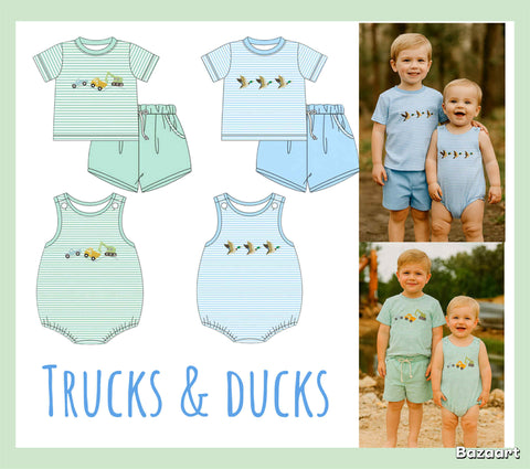 Trucks & ducks   - ETA March