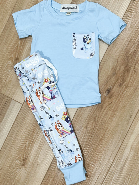 Rts Bluey jogger set