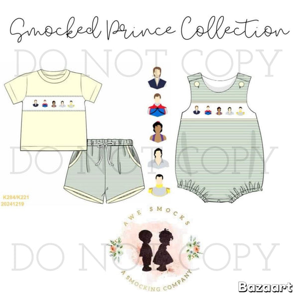 PO 10 - Smocked Prince Collection - ETA: May