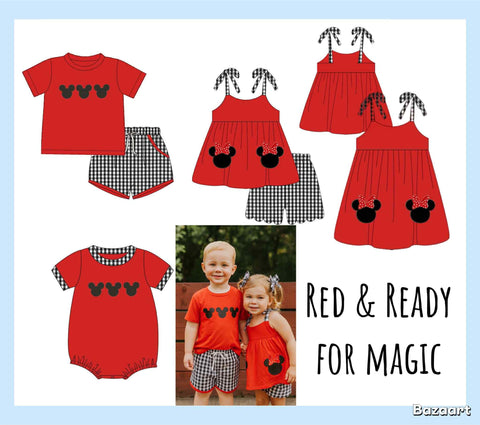 Red & ready for magic - ETA March