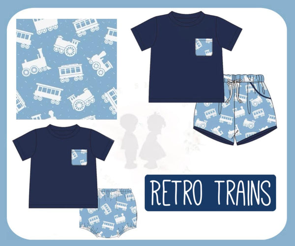 Retro trains collection eta July