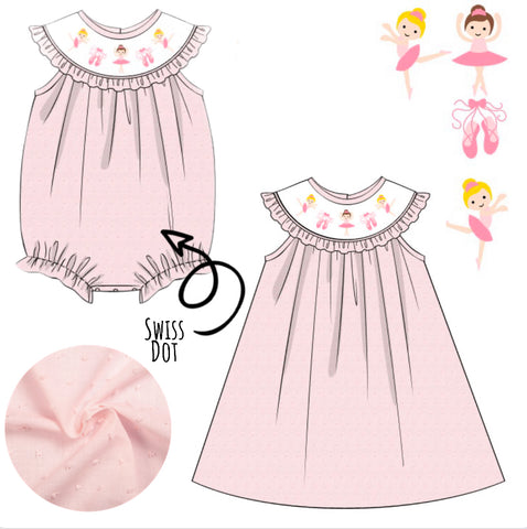 preorder 18 eta September tiny little dancer swiss dot