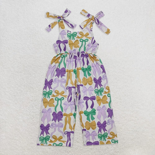 Mardi Gras Bow Romper eta December