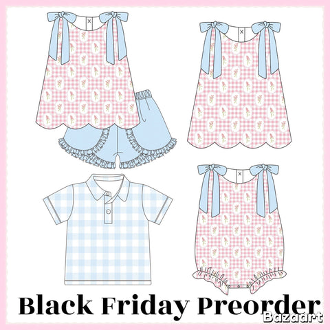 Black Friday preorder - eta may Gingham Garden Collection