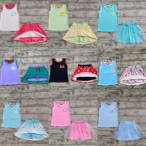 Princess skort sets eta 4 weeks
