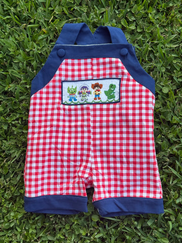 Rts smocked toy story romper