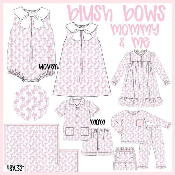 BLUSH BOWS MOMMY & ME - ETA JUNE