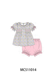 PO73 Summer time in garden smocked collection eta April