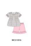 PO73 Summer time in garden smocked collection eta April